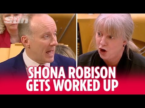 Shona Robison gets worked up as Labour SLAM SNP budget failures