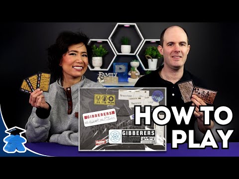 Gibberers - Official English How to Play. A fun Japanese game about creating a new language