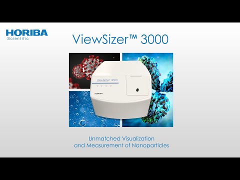 ViewSizer 3000 Simultaneous Multi-Laser Nanoparticle Tracking Analysis (NTA) from Horiba Instruments