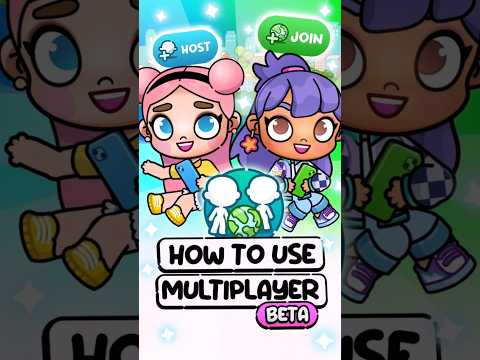 How to use Multiplayer BETA in #avatarworld 🌏🕹️ #pazu