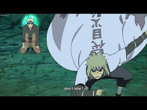 組み合わせたときの4火影の恐ろしい力、湊モードクラマ|The terrifying power of 4 Hokage when combined, Minato Mode Kurama