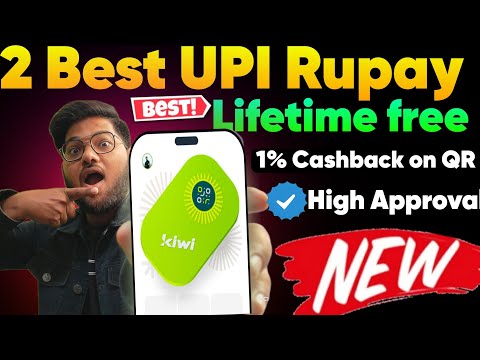 lifetime free rupay credit card 2023| ✓kiwi card|✓kiwi credit card for UPI payment| best credit card