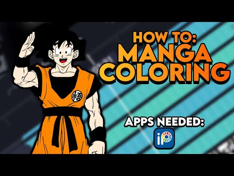 HOW TO: COLOR MANGA PANELS - Ibis Paint