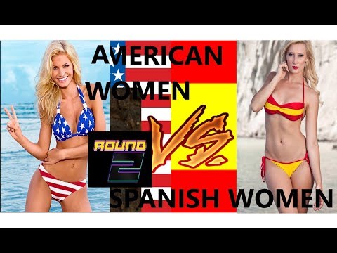 Round 2! American Women 🇺🇸vs. Spanish Women🇪🇸/Foreign