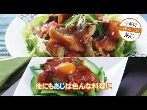 今が旬「あじ」