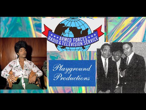 AFRTS Jim Pewter with special guest: Little Richard! 1967