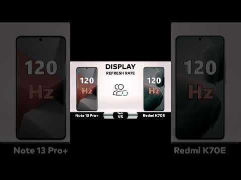 redmi note 13 pro vs  redmi K70E #smartphone