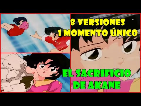 8 DOBLAJES 1 MOMENTO ÚNICO || Akane se sacrifica por Ranma