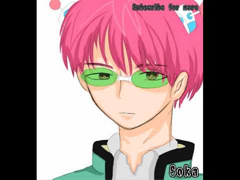 Saiki K. Speedpaint (Ibis Paint X)