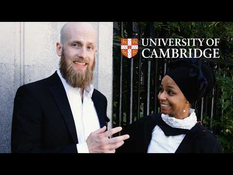 Couple tries to explain each other's Cambridge Uni PhD