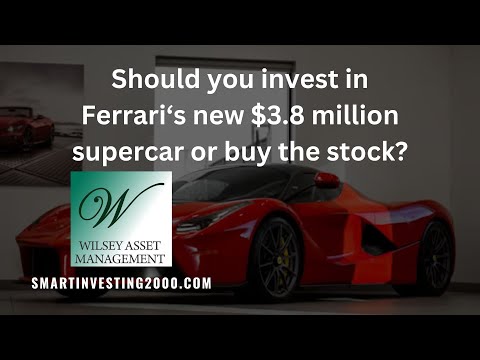 Should you invest in Ferrari‘s new $3.8 million supercar or buy the stock?