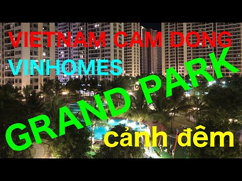 VIETNAM CAM DONG   Cảnh đêm VINHOMES