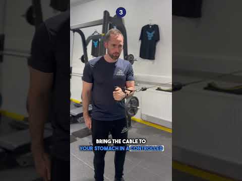 Rotator Cuff Rehab [Cables ONLY!] #shorts