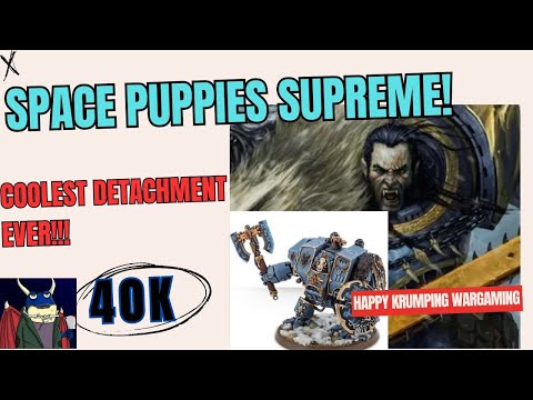 Space Wolves arrive! Is this the COOLEST detachment in 10th?  Warhammer 40k, the final detachment!