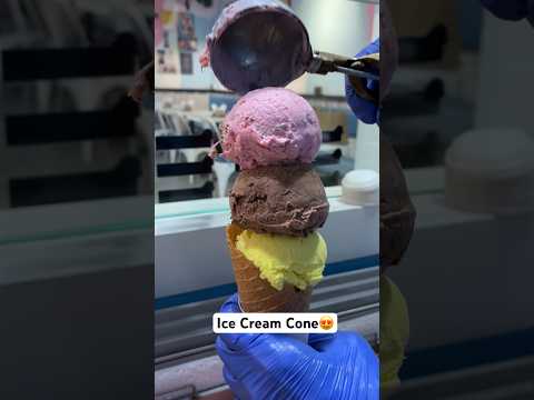 Ice Cream Cone😍 Indian Food #shorts #viral #youtubeshorts #shortsvideo #icecream #cone