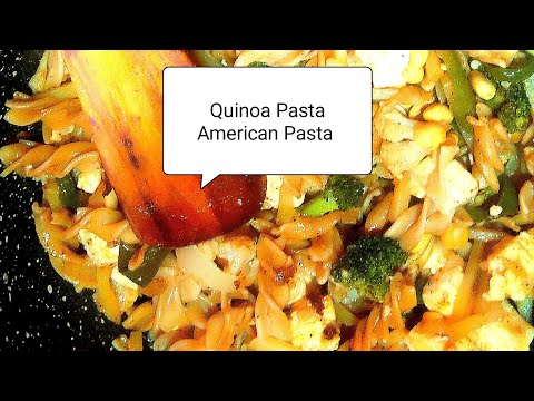 Gluten Free Quinoa Pasta | American Pasta | নামমাত্র উপকরণ দিয়ে বানিয়ে নিন পাস্তা #quinoarecipes