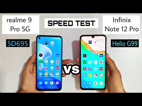 realme 9 Pro vs Infinix note 12 Pro Speed Test Comparison, Which is Better?