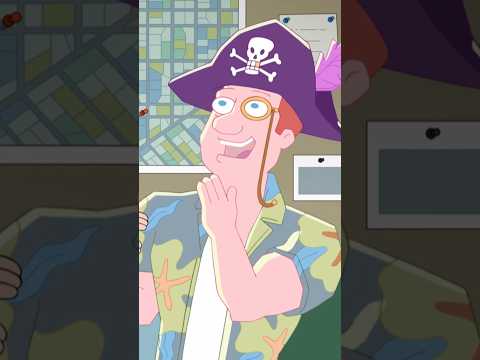 Stan, Francine, and Jeff Interrogate a 3D-printed pirate 🏴‍☠️🦜 #AmericanDad | TBS