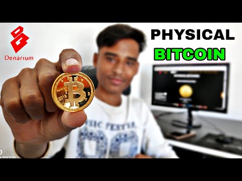 Denarium Physical Bitcoin - Unboxing & Review | Denarium Custom Gold Plated 2018