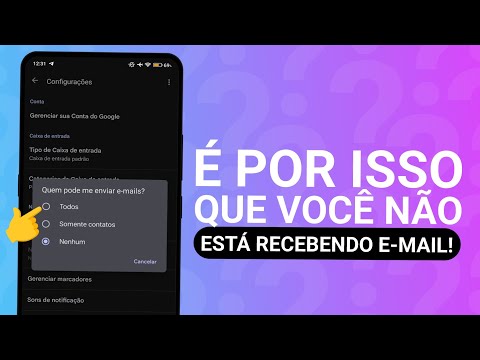 GMAIL NÃO RECEBE EMAILS - APRENDA A RESOLVER