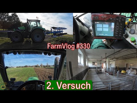 Farmvlog #330: 2. Versuch beim Pflug | Isobuskabelbaum verlegen