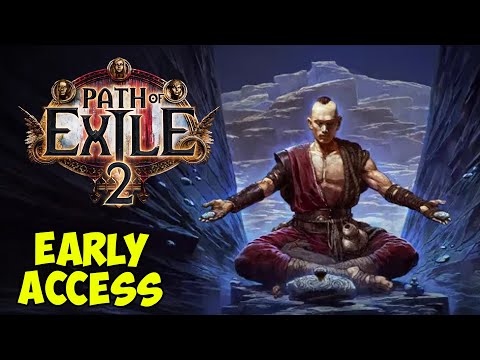 The Release Day Experience LOL  Playing MONK ALL DAY -  Path of Exile 2 Early Access - Monk Gameplay