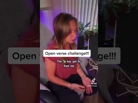 Open verse challenge! Full vid out now on TikTok