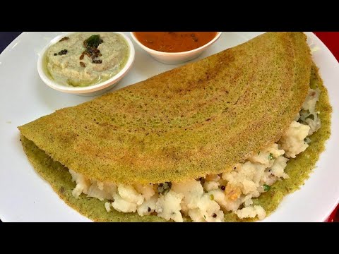 Hotel style Pesarattu Upma in Telugu| హోటల్ స్టయిల్ ఉప్మా పెసరట్టు| Upma Pesarattu recipe in Telugu