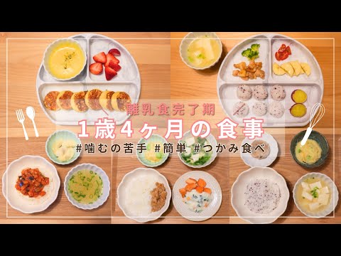 【離乳食完了期】冷凍ストック&簡単レシピ で食事メニュー5食紹介!〈1歳4ヶ月〉