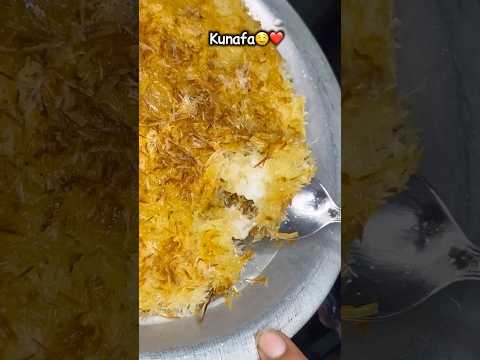 Kunafa🤤❤️#youtube #youtubeshorts #shorts #viralvideo #shortvideo #kunafa #desert #food #viralshorts