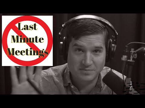 How Do You Time-Block Plan in a Company Obsessed with Last Minute Meetings?