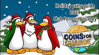 Holiday party 2024 guide | Club penguin journey