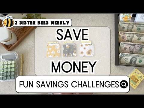 Savings Challenges | Cash Envelope Stuffing | Sinking Funds