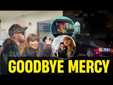 1 MINUTE AGO: Travis Kelce & Taylor Swift LEAVES Children's Mercy Hospital to celebrate her birthday