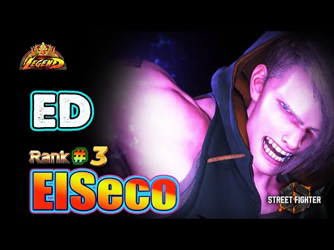 SF6 🔥 EISeco (ED#3Rank) Powerful Gameplay & combos ! Best Ranked Match🔥Sf6 DLC Replays🔥