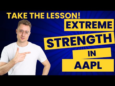 Extreme strength in AAPL! What to learn?