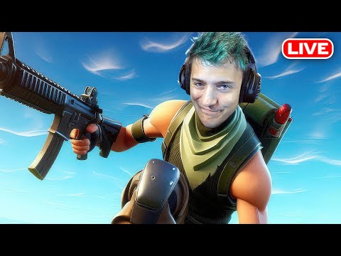 🔴 Ninja is Back To Dominate Fortnite - Live