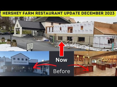 UPDATE on Hershey Farm Restaurant Rebuild!  #lancasterpa #hersheyfarm #amishcountry #lancasterpanews