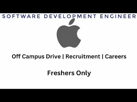 Apple Recruitment Drive 2023–Best Chance For Freshers & Experienced #offcampusdrive #2023 #job#viral