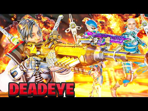 Kraber ONLY Gameplay | Deadeye | Apex Legends