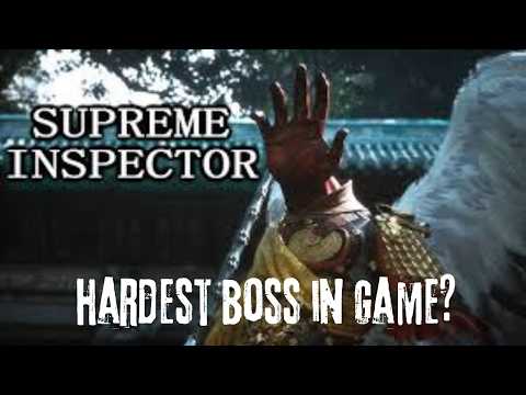 Black myth wukong supreme inspector boss fight