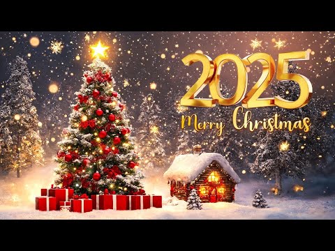 Top Relaxing Beautiful Snowy Christmas Ambience 🎄Best Instrumental Christmas Music of All Time