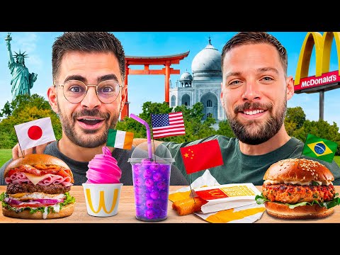 Trying All McDonald's BURGERS in the WORLD !