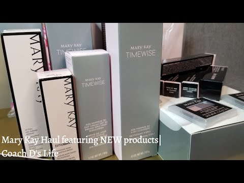 Mary Kay Eye Shadows & Skin Care Unboxing| Why I'm an Active Consultant Again| Coach D's Life