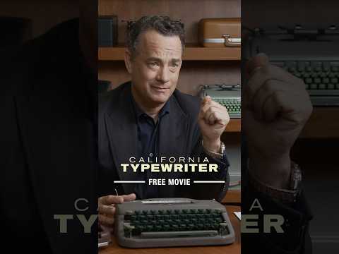 California Typewriter Featuring Tom Hanks - FULL FREE MOVIE