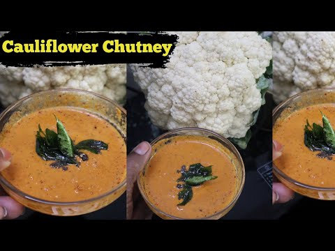 Cauliflower Chutney Recipe In Tamil - Vegetable Chutney