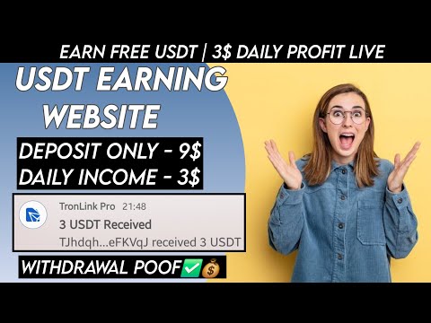 New USDT Site 2024 | Best Usdt Investment Website | New Usdt Mining Site | New Usdt Earning Website