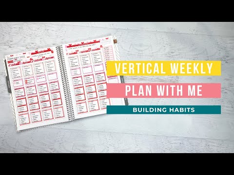 Building Habits in my Amplify Planner