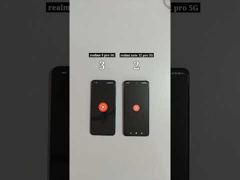 realme 9 pro 5G vs Redmi note 12 pro 5G Speed Test Comparison #shorts #viral #shortvideo #short