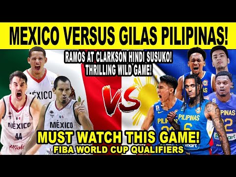 GILAS PILIPINAS vs MEXICO - Grabe New Year Raining 3's Ramos at Clarkson! FIBA Qualifiers 2k